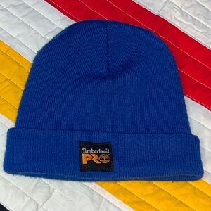 Timberland PRO Blue Knit Beanie Watch Cap Warm Winter Hat